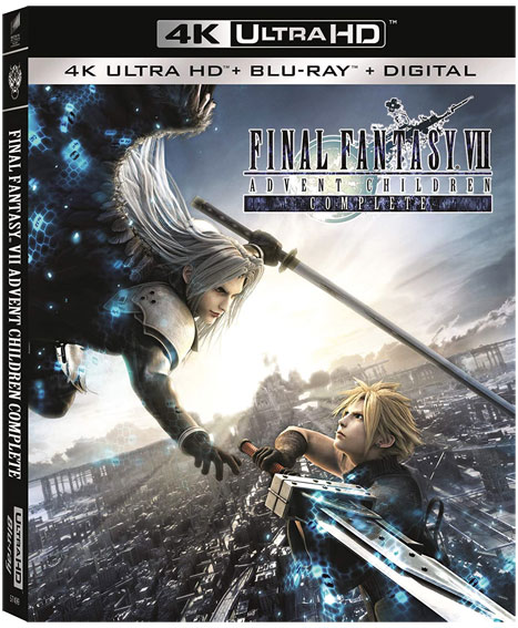 final fantasy 7 VII film Blu ray 4K Ultra HD UHD