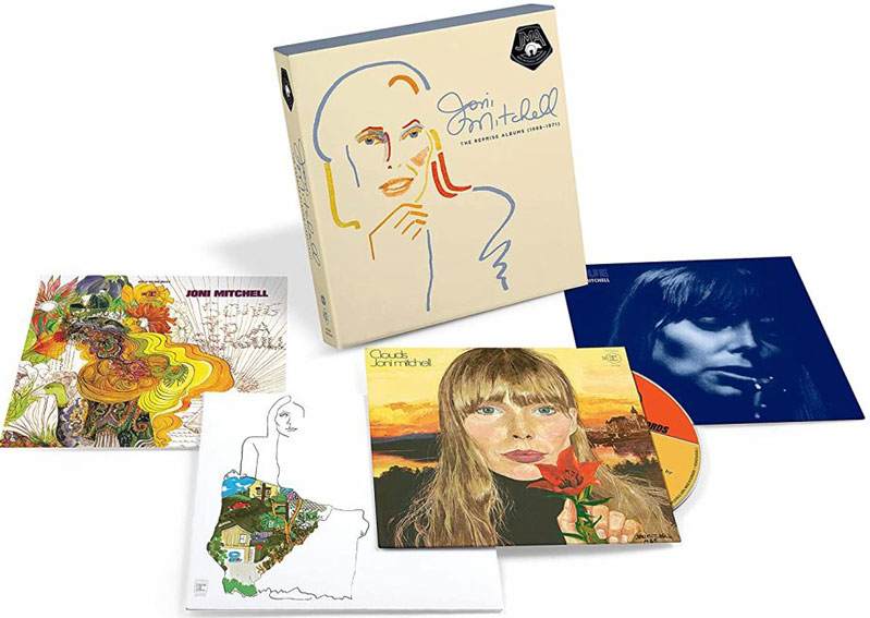 joni mitchell reprises album coffret box collector Vinyle LP Deluxe edition 4LP 2021