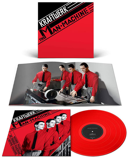 Kraftwerk vinyle album man machine edition limitee 2020 LP