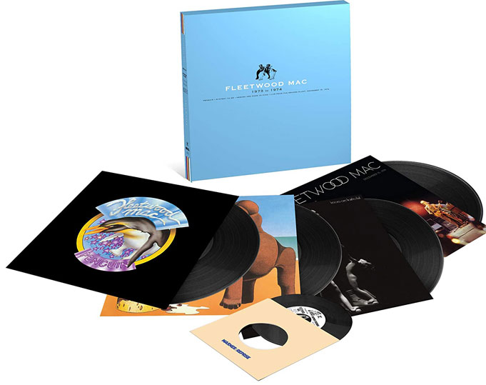 Coffret 4 Vinyles LP Fleetwood Mac 45 ry 33 tours