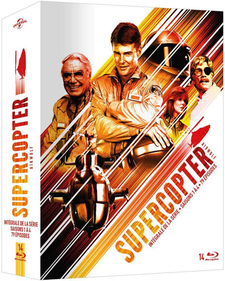 supercopter coffret integrale serie Blu ray DVD collector