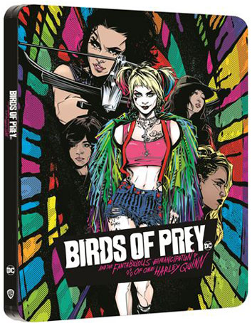 Birds of prey steelbook comic bluray 4k
