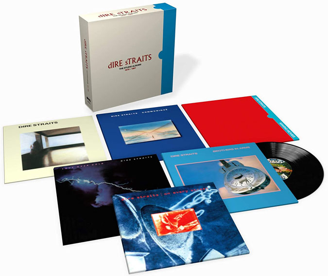 Dire strait coffret integrale collector 8 Vinyles LP 8LP studio albums