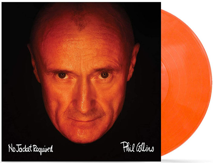 Phil Collins No Jacket Required Vinyle lp collector colore