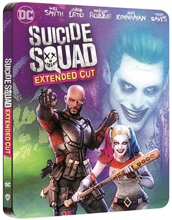 Suicide Squad extended Steelbook Bluray 4k
