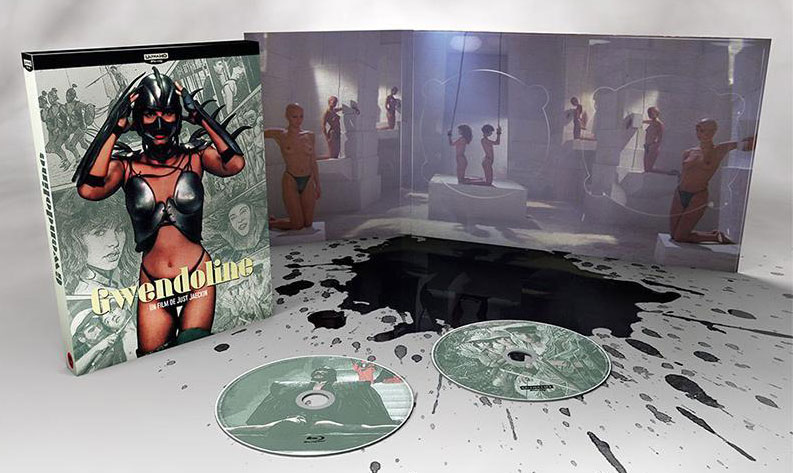 coffret collector film Gwendoline Blu ray DVD 4k
