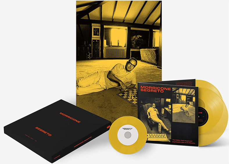Morricone segreto secret coffret 3 vinyles edition limitee LP