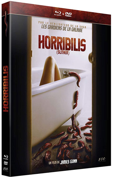 Horribilis Blu ray DVD edition colllector film horreur james gun slither