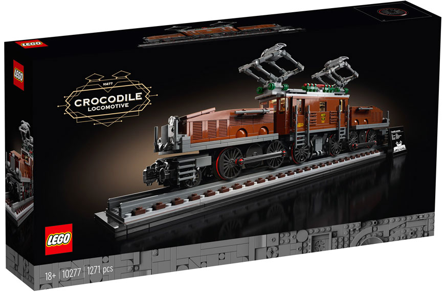 LEGO 10277 Crocodile Locomotive train lego 2020