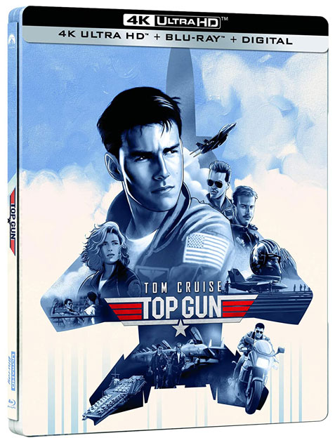 Top Gun Steelbook Collector Blu ray 4K Ultra HD 2020 tom cruise