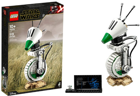 lego star wars 2020 nouvelle collection robot droid