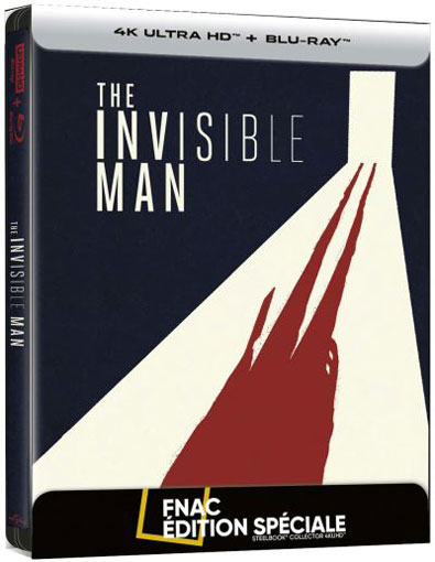 invisible man Blu ray 4K Ultra HD film 2020