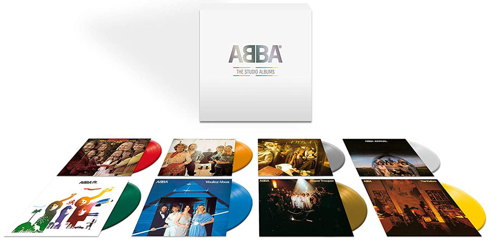 Abba studio album coffret integrale Vinyle LP Complete vinyl edition collector