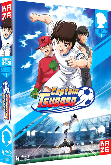 Captain Tsubasa olive tom coffret integrale Blu ray DVD