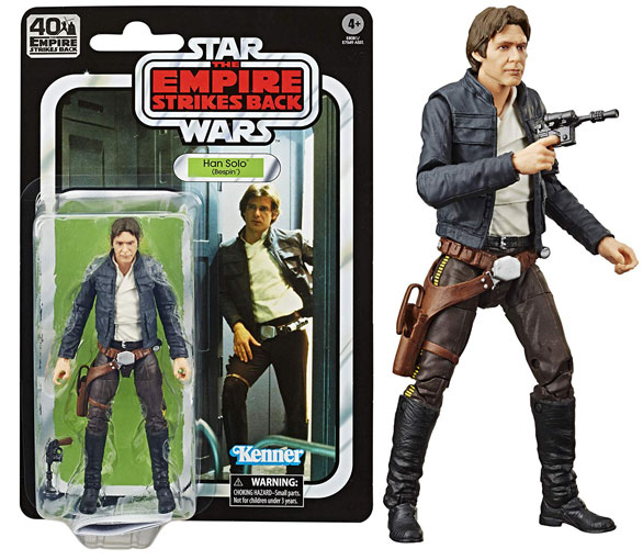 Han Solo figurine star wars black series 2020 40th anniversary strikes back