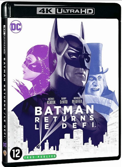 Batman Returns Blu ray 4K Ultra HD le defi
