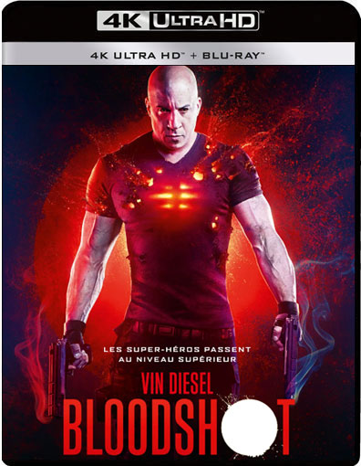 bloodshot blu ray 4K Ultra HD dvd VIN DIESEL 2020