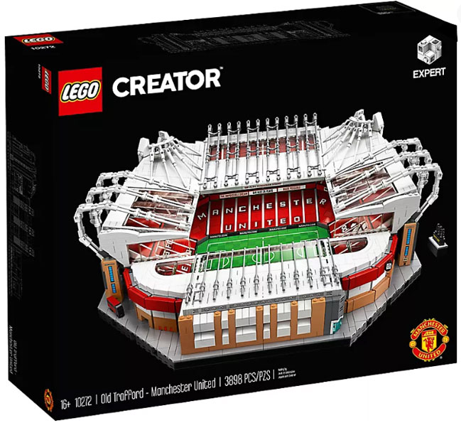 Lego foot stade manchester united 10272 old trafford