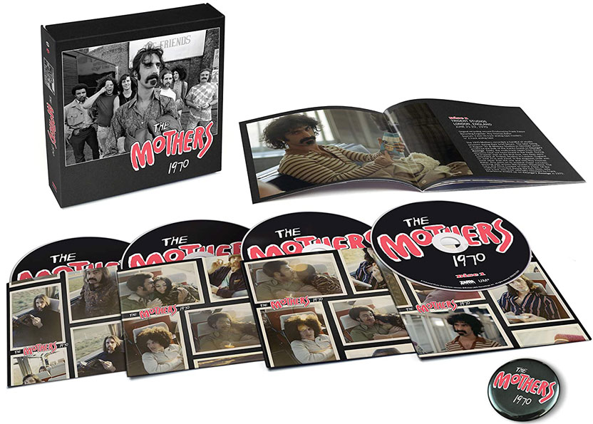 coffret The Mother Frank Zappa edition limite 4cd 2020