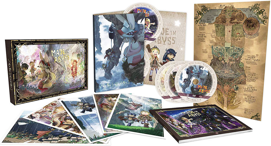 Made in abyss coffret integrale edition limite Blu ray DVD