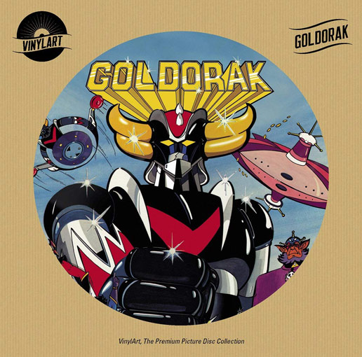 Goldorak vinyle picture disc edition bande originale ost LP