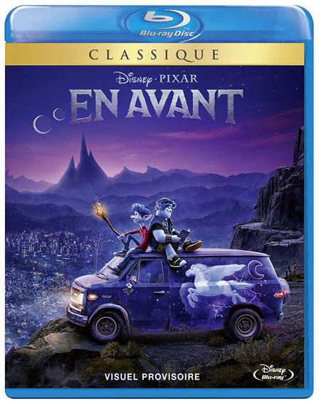 En avant Blu ray DVD 4k precommande Pixar 2020