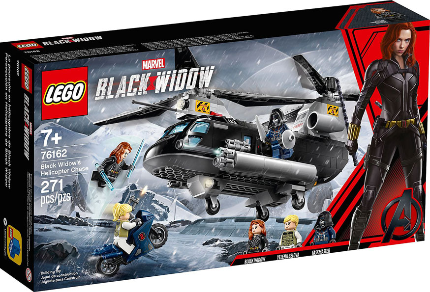 Lego Marvel Black Widow helicoptere 76162