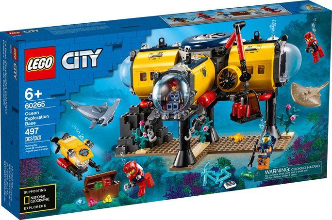 LEGO base exploration oceanique 60265