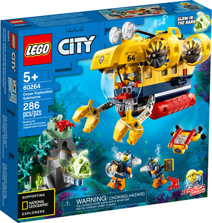LEGO sous marin dexploration 60264