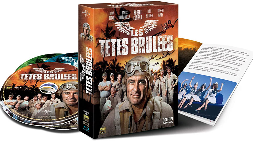 les tetes brules integrale serie Blu ray DVD coffret
