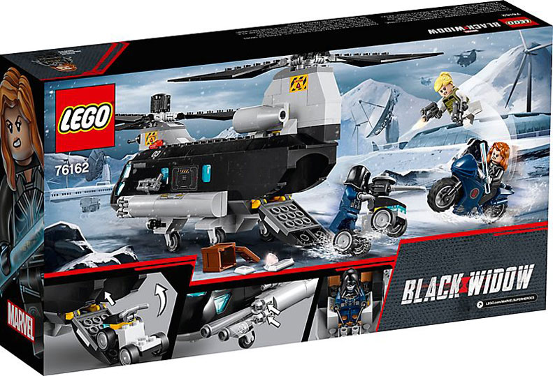 lego 76162 black widow marvel collection 2020
