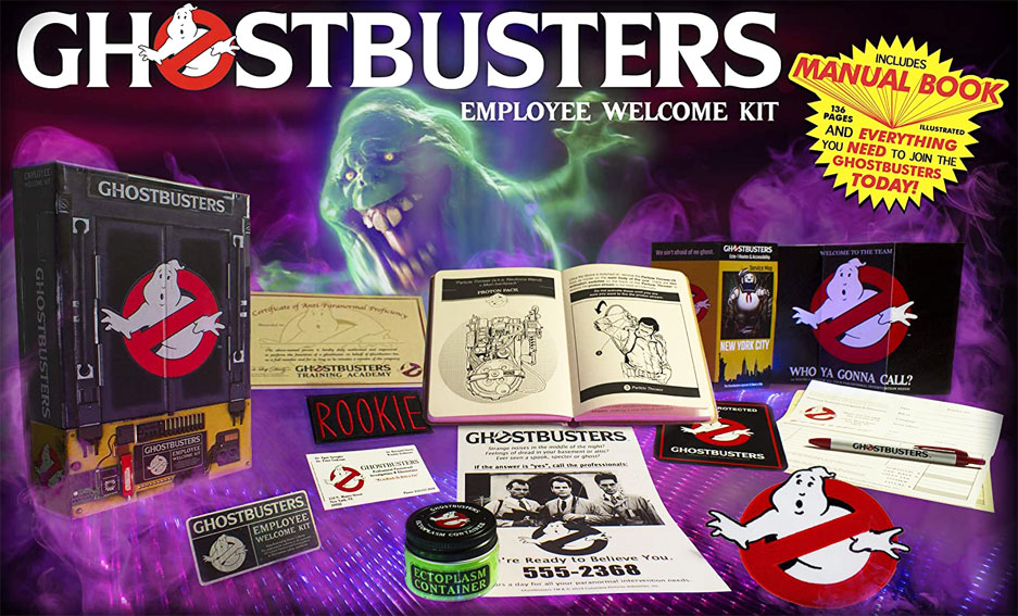 Ghostbosturs employee welcome Kit Collector