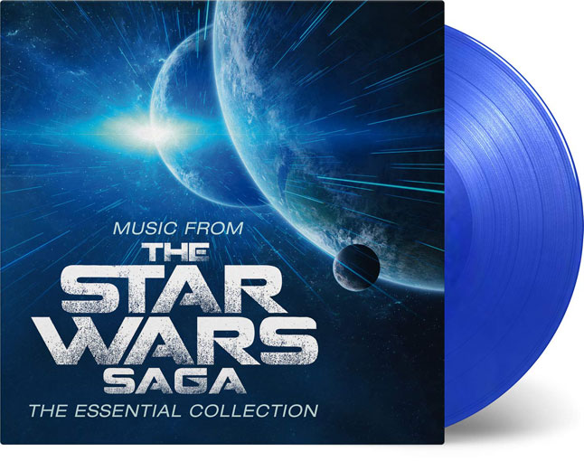 Star wars vinyle colore bleu essential collection