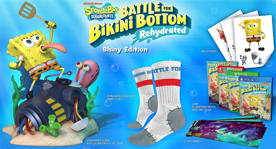 Bob eponge jeux video spongebob bikini bottom Nintendo Switch PS4 Xbox