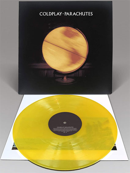 Coldplay parachute edition vinyle lp colore limitee 180gr 20th