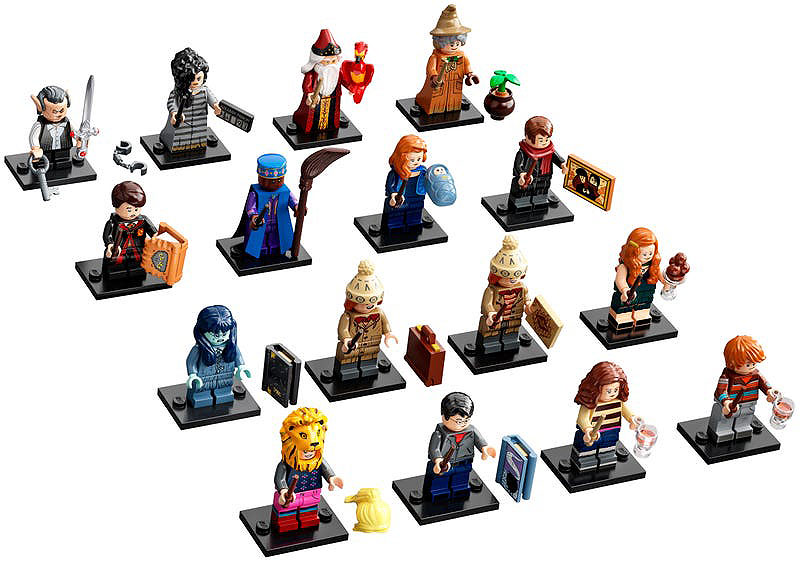 la collection complete figurine lego harry potter 2020 710289