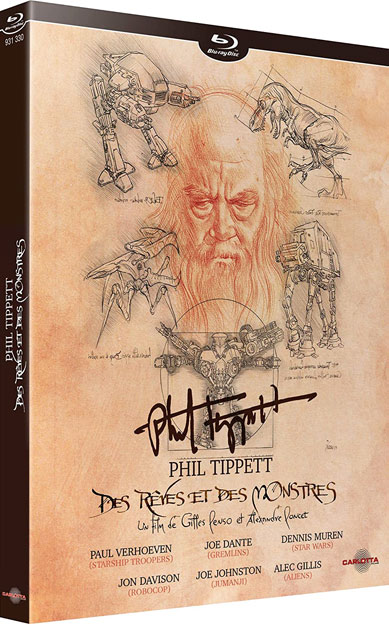 Documentaire Phil Tippett des Reves et des Monstres effet speciaux maquillage Blu ray DVD