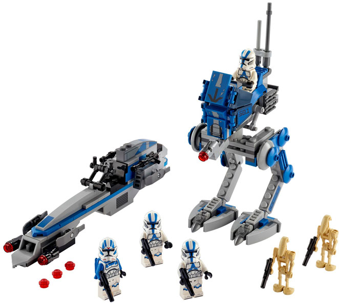 Battle pack Lego Star Wars 75280 501st 501 first legion