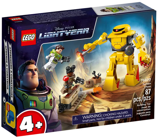 Lego 76830 buzz eclaire robot poursuite de Zyclops