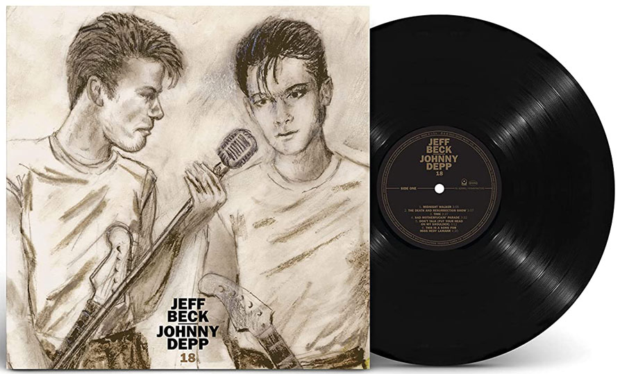 Jeff beck Johnny Depp album Vinyl LP CD 18 2022