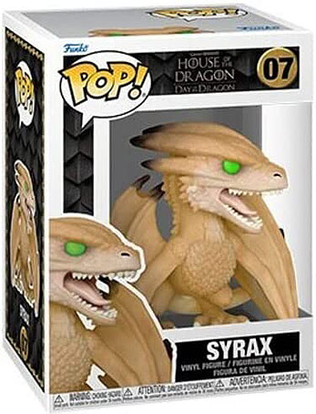 Dragon syrax house of dragon figurine funko pop