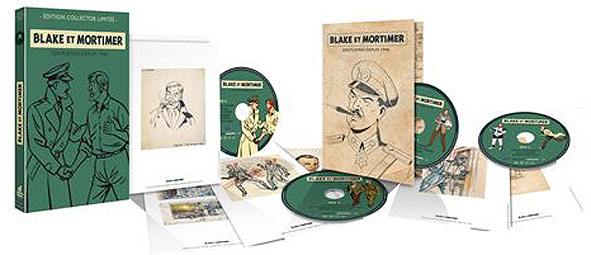 Coffret Blake et Mortimer Edition Limitee DVD