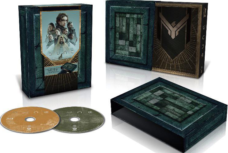 Dune edition collector bluray dvd 4k pain box coffret collector 2022