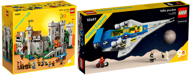 nouvelle collection de lego 90 years edition 2022