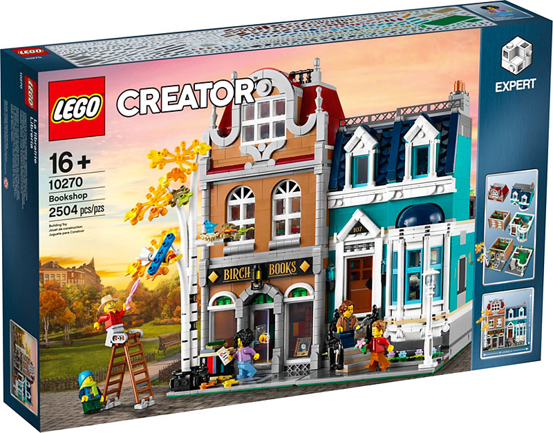 Lego librairie 10270 bookshop 2020
