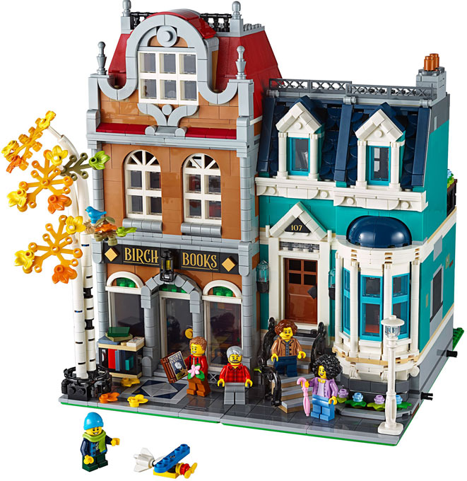 la librairie LEGO noel collection 2020 creator set