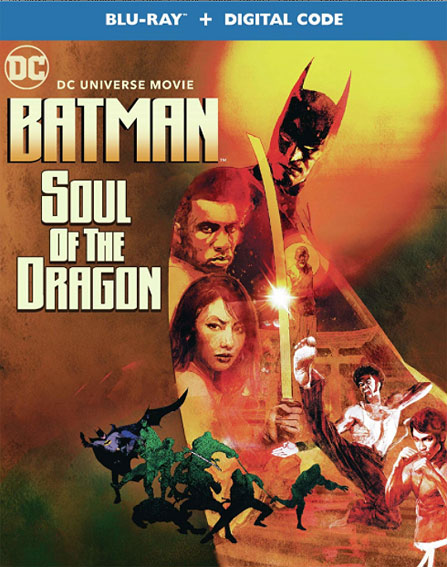 batman soul of the dragon anime Blu ray DVD 4k steelbook collector