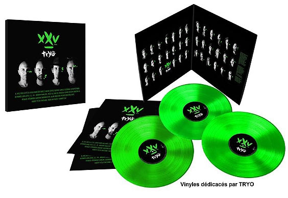 tryo 25 ans Vinyle CD edition limitee dedicacee