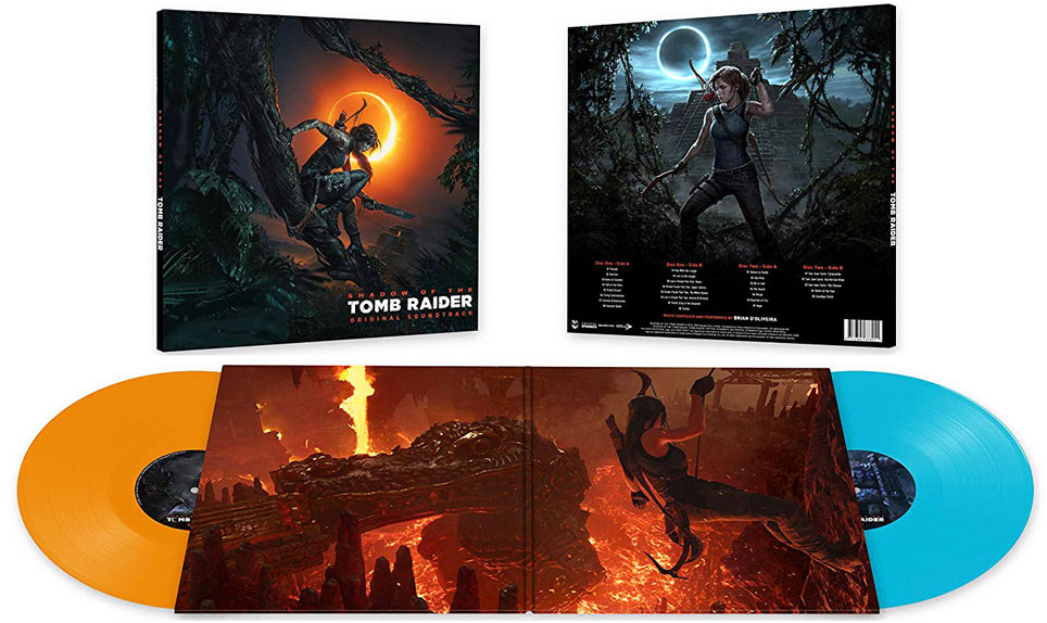 Shadow of tomb Raider Bande originale OST Soundtrack 2 Vinyle LP Gatefold