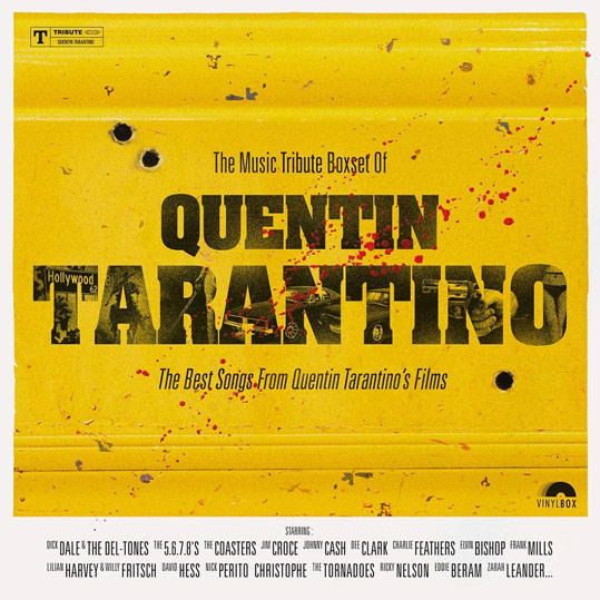 Compilation tarantino ost soundtrack bande originale 3LP vinyl edition